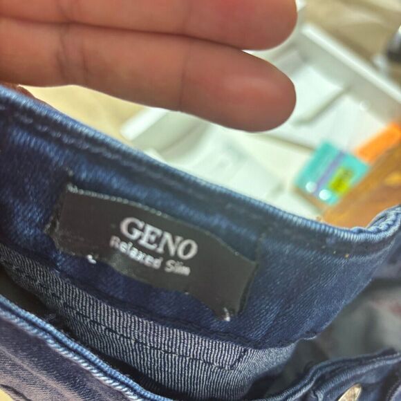 True Religion Geno Skinny Jeans 12 Blue Medium Wash Relaxed Fit Denim Ripped - Picture 11 of 13